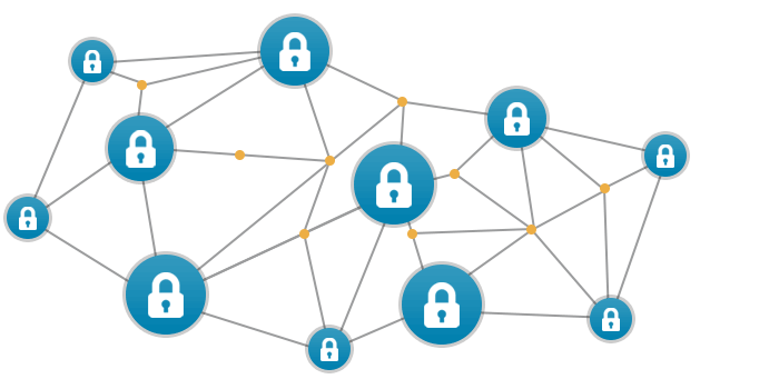 Simple diagram illustrating the relationship of nodes.