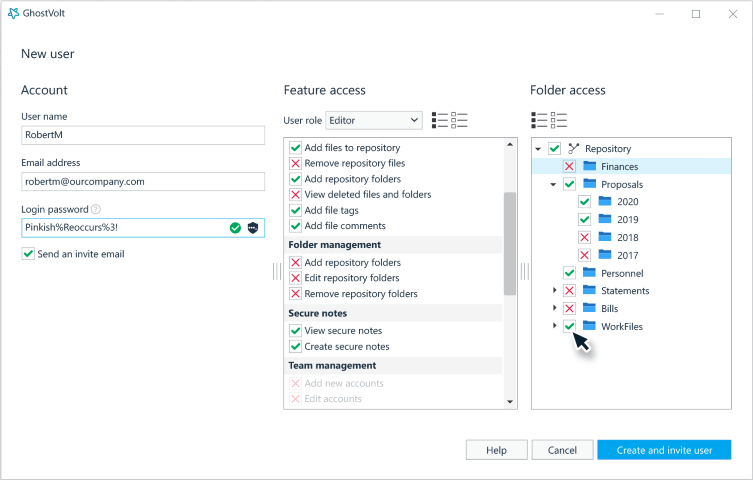 Need-to-Know file access and controls