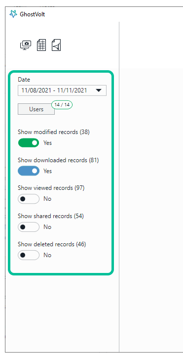 Filtering timelines